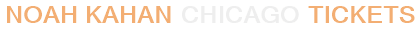 Noah Kahan Chicago Tickets